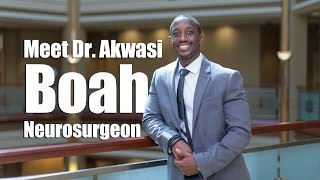 Meet Dr Akwasi Boah Neurosurgeon in Denton TX at Texas Back Institute [upl. by Eldreda514]