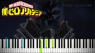 quotAll For Ones Themequot  Boku no Hero Academia Season 3 Episode 10 OST Synthesia Piano Tutorial [upl. by Heaps190]