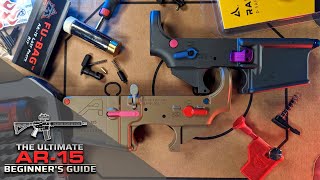 Ep12 What Parts Do You Need To Build Your AR15 Lower Safeties Pins Retainers Mag Catches… [upl. by Haibot101]