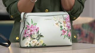 Fiorelli Bethnal Triple Compartment Crossbody on QVC [upl. by Edrei]