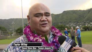 Hawaii Five O  Blessing  Interview with Taylor Wiley [upl. by Etnomal5]