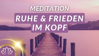 Befreie dich in 15 Minuten von Stress amp innerer Unruhe I Meditation [upl. by Chara]