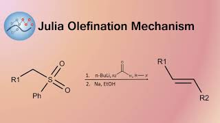 Julia Olefination Mechanism  Organic Chemistry [upl. by Aleetha]