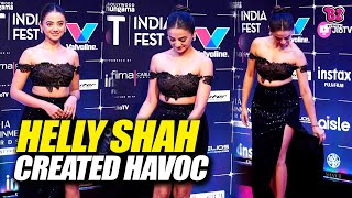 Helly Shah Glamorous Look At Bollywood Hungama OTT Fest Panel Discussions 2024 [upl. by Leisam219]