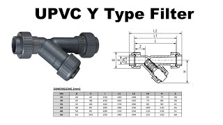 Create UPVC Y Type Filter DN15DN50 Revit Family Parametric [upl. by Legnalos]