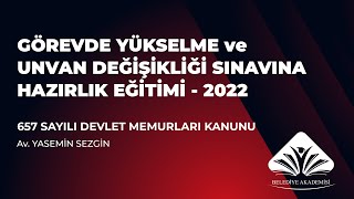 657 Sayılı Devlet Memurları Kanunu [upl. by Nonnac514]