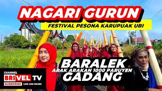 Nagari Gurun Baralek Gadang Festival Pesona Karupuak Ubi [upl. by Esau]