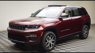 Walkaround 2025 Velvet Red Jeep Grand Cherokee Limited 4x4 [upl. by Angil]