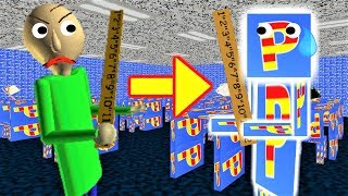 BALDI TRANSFORMS INTO PGHLFILMS Which is me  Baldis Basics MOD PghLFilmss Basics [upl. by Nilesoy713]