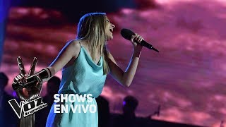 Shows en vivo TeamTini Isabel canta quotThe climbquot de Miley Cyrus  La Voz Argentina 2018 [upl. by Obeng39]