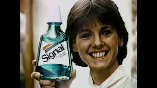 Signal Mouthwash quotKiss Mequot 30 sec TV Ad 1979 [upl. by Ashwell]