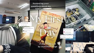 Why i dropped Prep Of NEETMy first day at a institute👩‍💻malayalam  Muslimah Vlogs [upl. by Amberly545]