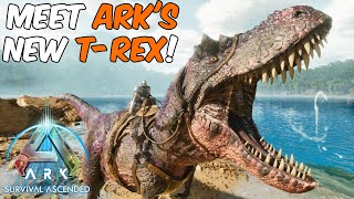 How to Tame the New EVO Tyrannosaurus REX in ARK Survival Ascended  Paleo ARK Evolution [upl. by Harday]