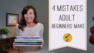 Avoid These 4 Mistakes  Adult Beginners Guide to Learning Violin [upl. by Trey]