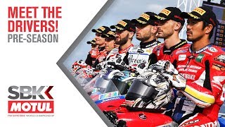 The WorldSBK Drivers Lineup  PreSeason 2019  WorldSBK [upl. by Ahseyk]