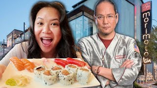 I Went to IRON CHEF Morimotos Restaurant in Disney Springs [upl. by Delmer587]