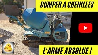 Dumper à chenille  larme absolue [upl. by Arvid]