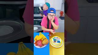 Lego cake vs Fruits ice cream challenge🍨funny by Ethan Funny Family [upl. by Raclima]