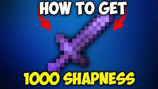 How to Get Sharpness 1000 Sword In Minecraft Bedrock 2024 Windows PS4 PS5 Xbox Nintendo Switch [upl. by Mulderig880]