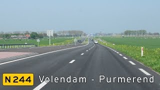 N244 Volendam  Purmerend [upl. by Reinert]