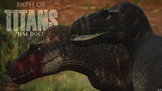 Path of Titans  Nanuqsaurus Courting  Mini Docu [upl. by Kciremed]