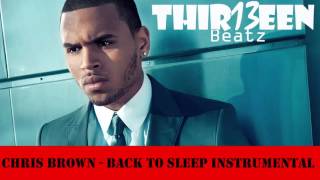 Chris Brown  Back To Sleep  Instrumental Remake [upl. by Bittner]