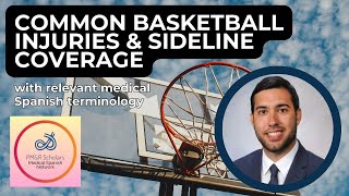 Common Basketball Injuries and Sideline Coverage with Medical Spanish Terminology  PMampR Scholars [upl. by Pich719]