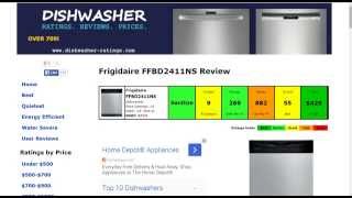 Frigidaire FFBD2411NS Dishwasher Review [upl. by Oicram]