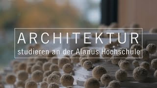 Architektur studieren an der Alanus Hochschule [upl. by Hgielram]