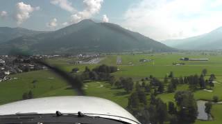 Rundflug durch die Alpen nach Zell am See [upl. by Nire]