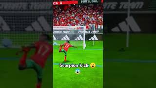 Scorpion kick 😱👌 eafc24 football [upl. by Goldia]