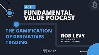 The Gamification of Derivatives Trading with Rob Levy CoFounder at Hxro [upl. by Kimmy521]