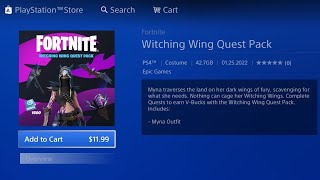 How To Get Witching Wing Quest Pack For FREE Fortnite [upl. by Isus452]