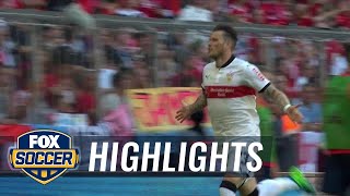 Bayern Munich vs VfB Stuttgart  Bundesliga Highlights  FOX SOCCER [upl. by Latyrc]