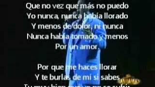 Letra de Porque Me Haces Llorar  Juan Gabriel [upl. by Inalaehon]