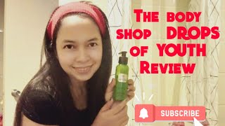 The body shop DROPS of YOUTH LIQUID PEEL review Akikuh kuh [upl. by Hackett]