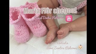 CHEGADA DA MINHA BEBÊ REBORN MARIA FLÔR 👶🏻 [upl. by Gazo490]