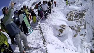 Couloir Poubelle Grand Montet Chamonix [upl. by Vowel494]