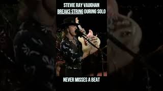 Stevie Ray Vaughan Smoothly Switches Guitars After Breaking String shorts [upl. by Robaina21]