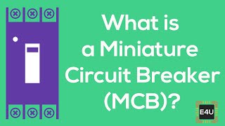 What is a Miniature Circuit Breaker MCB MCB Construction amp Working Principle [upl. by Kashden]