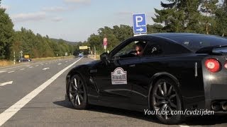 Nissan R35 GTR with Meisterschaft Exhaust LOUD Sound [upl. by Ardin502]