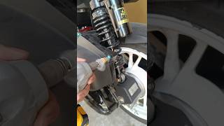 the process of replacing the foam air filter on a Vario motorbike vario filter [upl. by Illah]