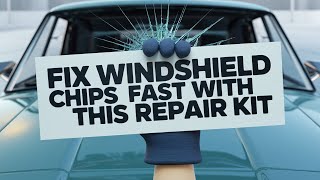 Fix Windshield Chips in MINUTES with This Repair Kit [upl. by Nole]