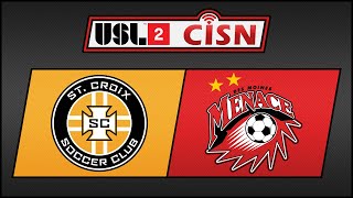 2022 USL League Two St Croix SC vs Des Moines Menace [upl. by Isiad237]