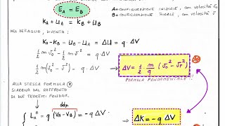 Conservazione dell’ Energia Meccanica in elettrostatica spiegazione e problema svolto [upl. by Atiseret]