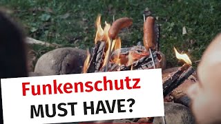 Funkenschutz für die Feuerschale [upl. by Gnaw]