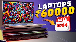 Best Laptops Under 60000 in Amazon Great Indian Festival Sale amp BBD Sale💥 [upl. by Eimmat742]