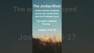 The Jordan River Biblical Significance and Miracles [upl. by Leotie]