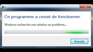 Comment résoudre le probléme de  a cessé de fonctionner  facilement sur PC [upl. by Uwton851]