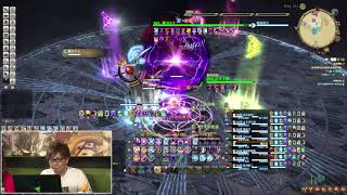 FFXIV Naoki Yoshida plays Sigmascape Savage V4 at China PLL [upl. by Yenobe]